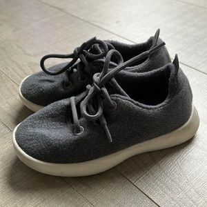 Allbirds smallbirds kids wool runner shoes sneakers sz T10 10 grey
